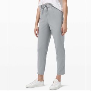 Lululemon Keep Moving Pants in Rhino Gray